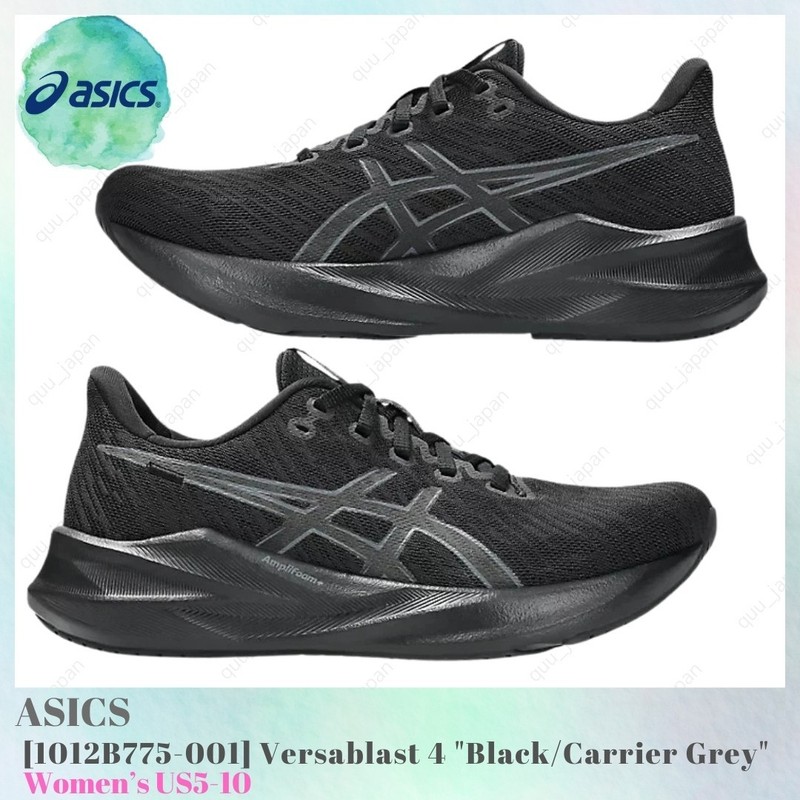 Asics Versablast 4 Black Carrier Grey 1012B775-001 Women's US5-10 NEW