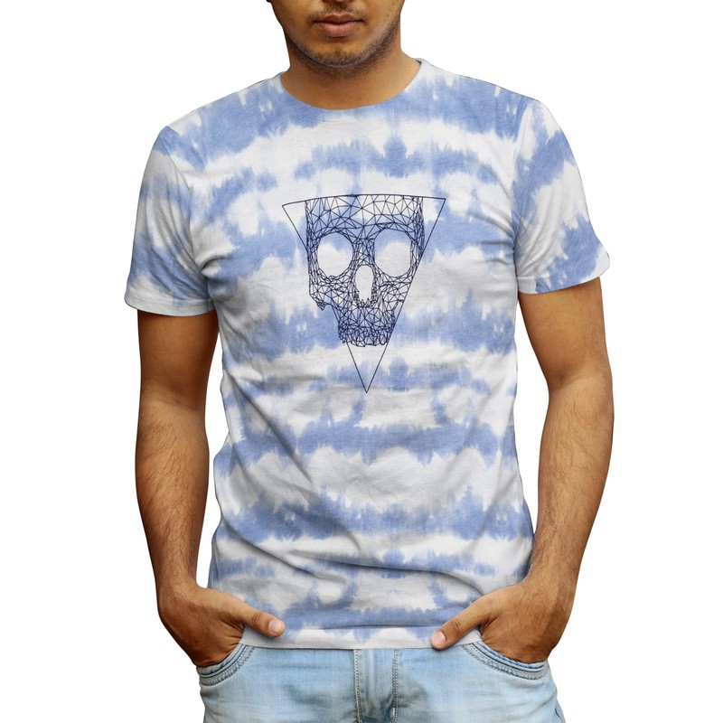 Beautiful Giant Men’s Fashion Skull T-Shirt Crew Neck Sportwear for Gym
