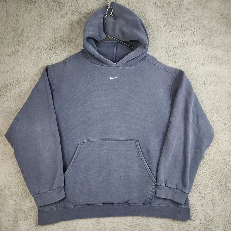 Vintage 90’s Nike Center Swoosh Hoodie Sweatshirt Fader Size XL USA Travis Scott