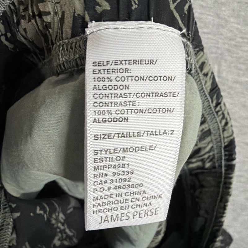 NWT James Perse Los Angeles Men's 2 / Medium Brandilera Print Short gallery