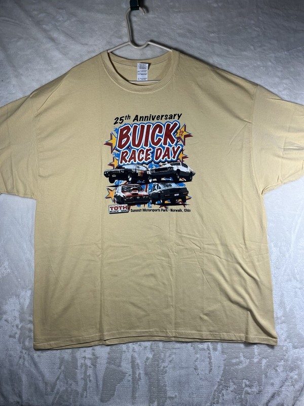 GS Nationals Club Shirt Buick Grand National Race Day Gran Sports Car 2XL