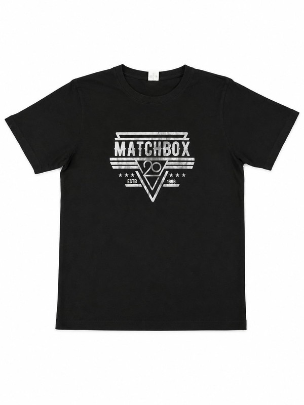 Matchbox Twenty 20th Anniversary Graphic T-Shirt Est 1996