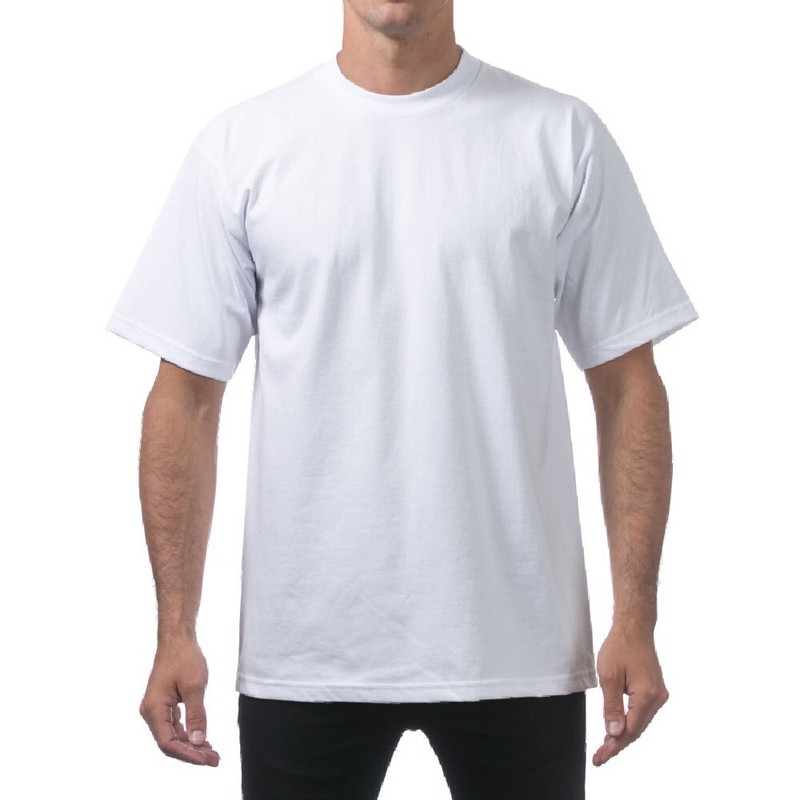 3 PACK PROCLUB MENS HEAVYWEIGHT SHORT SLEEVE T SHIRTS PRO CLUB CASUAL COTTON TEE