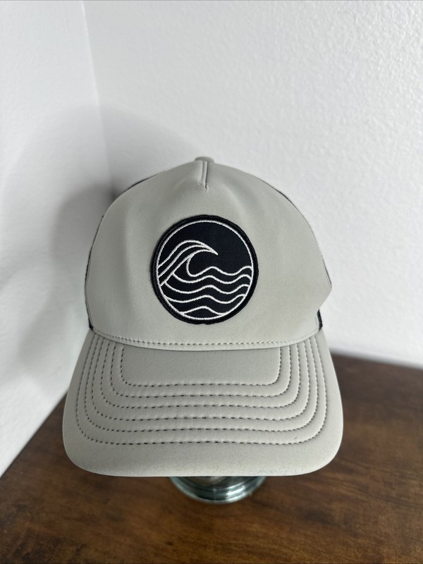 James Perse YOSEMITE Mens Scuba Trucker Carbon Grey Hat Snapback Mesh Back