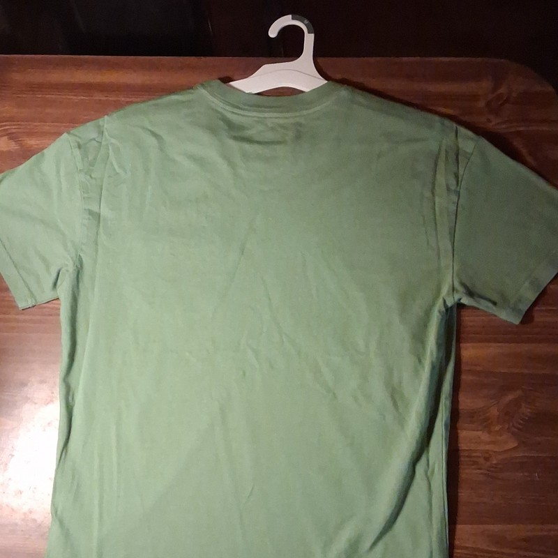 Goodfellow & Co Green Relaxed Fit Cotton Pocket Crew Neck T-Shirt Men's Size M gallery