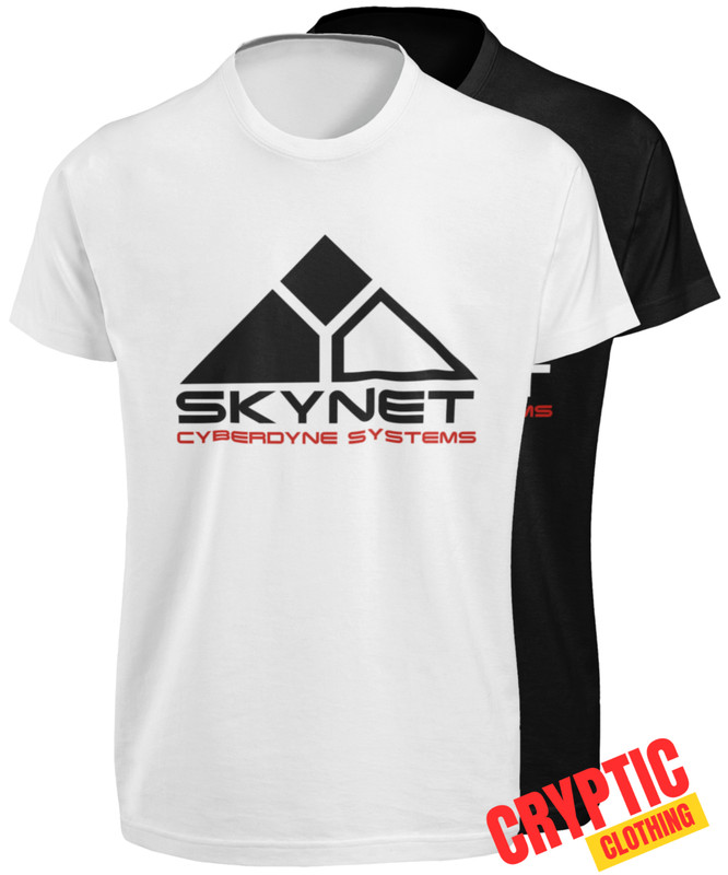SkyNet Cyberdyne Systems Logo T SHIRT S-3XL Funny AI Artificial Intelligence TEE