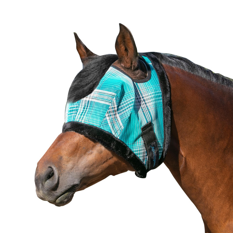 Kensington Protective Products Kensington Fly Mask Fleece Trim For Horses