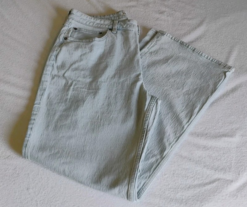 Abercrombie & Fitch 90s Relaxed Jean Women’s High Rise Curve Love NWT 35/32