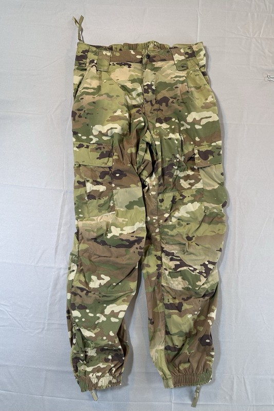 Tennier Multi Cam Pants Trousers Mens Small Camo Cold Weather Shell Army