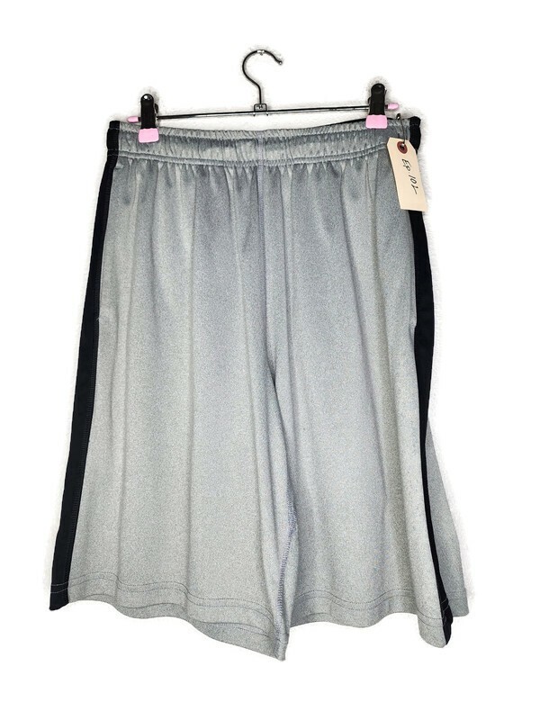 Nike Grey Side Stripe Basketball Shorts Size M