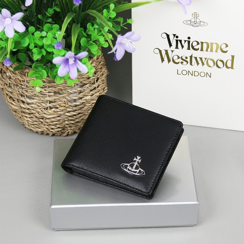 Vivienne Westwood Bifold wallet Black Orb Charm 11cm × 9cm × 3.5cm　