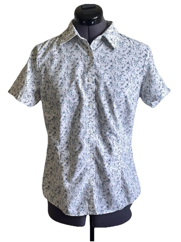 Rohan Ladies Floral Worldview Shirt UK 10 Dynamic Moisture Control UPF 40+