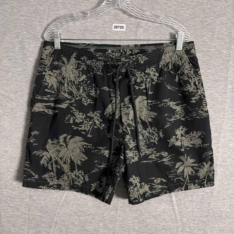 NWT James Perse Los Angeles Men's 2 / Medium Brandilera Print Short gallery