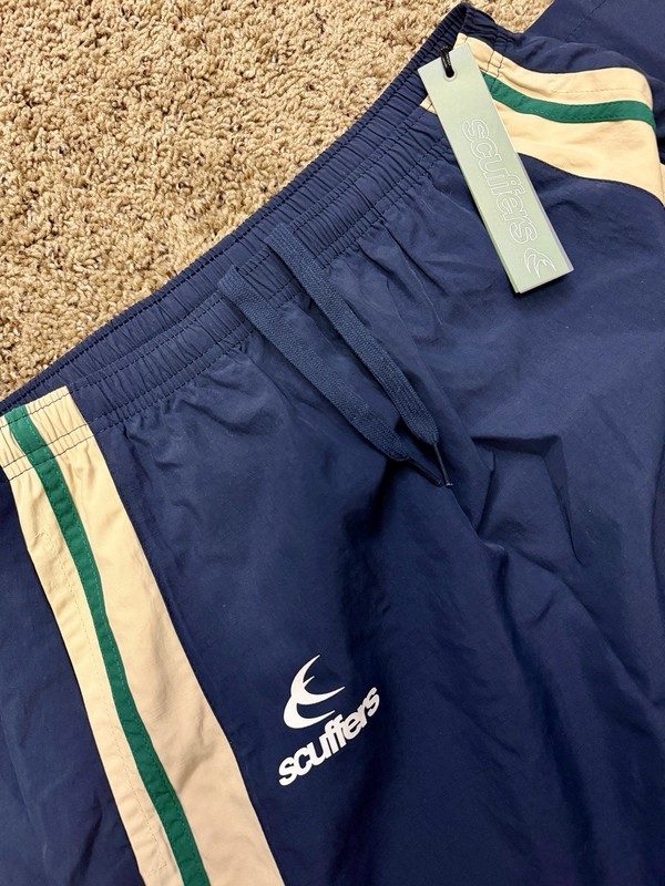 NWT Women’s Scuffers Sports Navy Tech Blue Ankle Length Skirt Size Small
