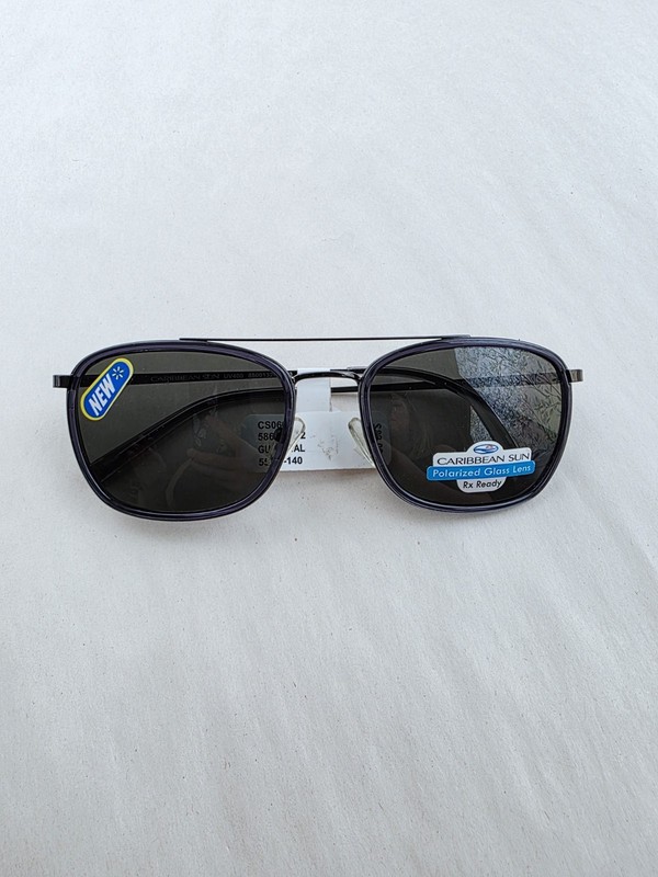 🕶️✨ Caribbean Sun CS0066M Polarized Sunglasses – NEW | RX Ready! MSRP $82 ✨🕶️