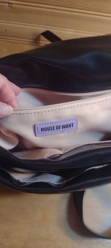 House Of Want / Black Puffer Purse, Crossbody Or Shoulder gallery