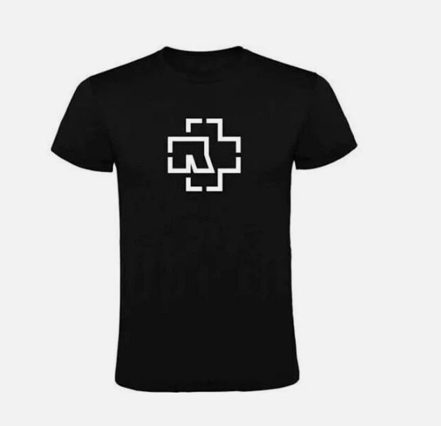 Black T-Shirt Rammstein Logo Unisex shirt, Rammstein Logo T shirt gallery