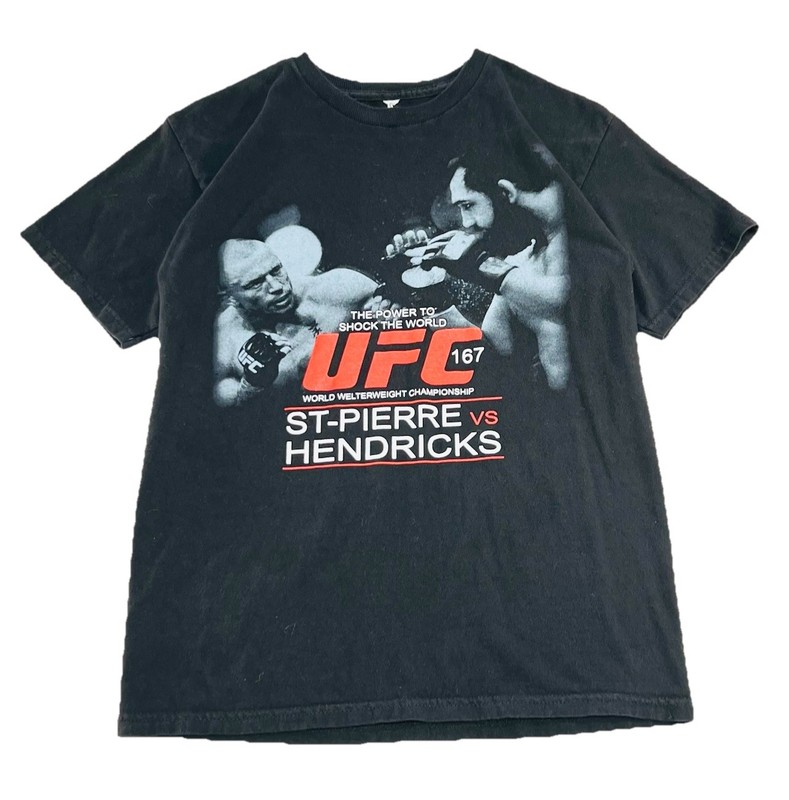 UFC 167 George St-Pierre vs Johny Hendricks – MGM Grand MMA Black T-Shirt Small
