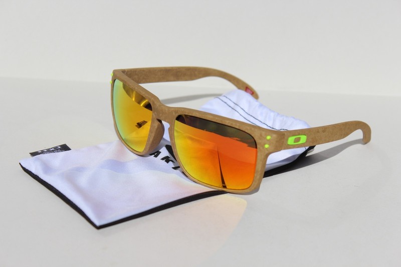 OAKLEY Holbrook POLARIZED Sunglasses Matte Stone Desert/Prizm Ruby OO9102-Y8 NEW gallery