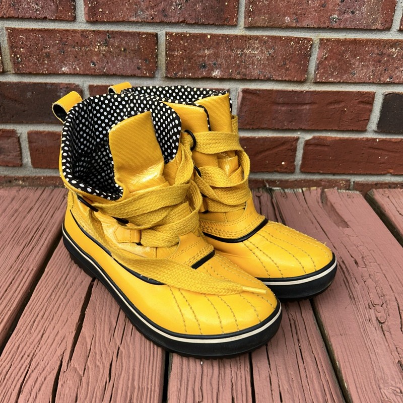 Sorel Boot Women 6.5 Tivoli Waterproof Rain Leather Duck Lined Snow Work Core Ex