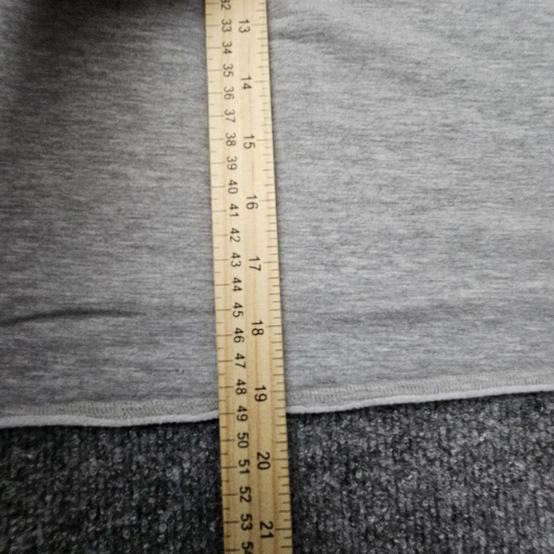 Athleta Shirt Womens Large Gray Short Sleeve Boxy Dolman Scoop Neck Modal Blend gallery