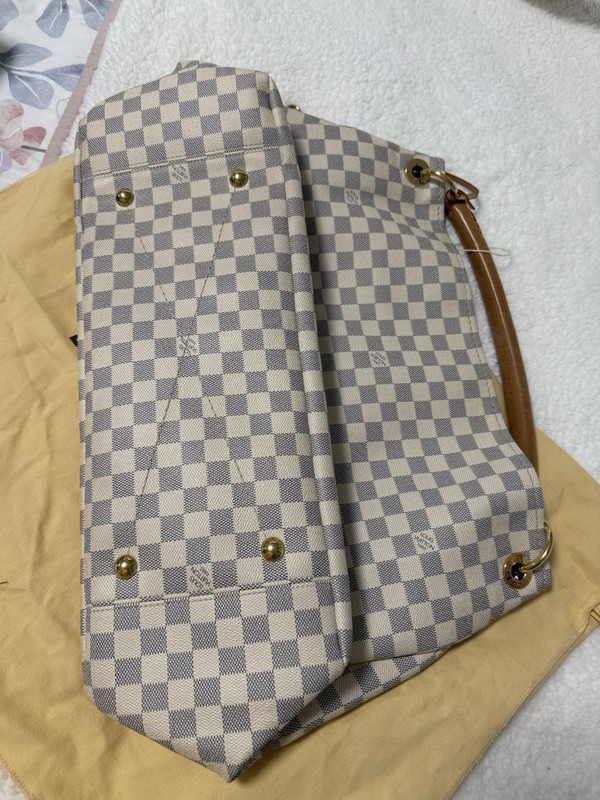 Louis Vuitton Damier Artsy GM Handle Beige/Blue w/ Box Dust Bag gallery