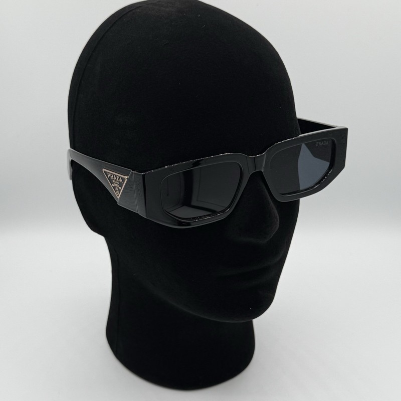 Prada PR 09ZS 1AB5S0 Unisex Sunglasses - Black/Gray