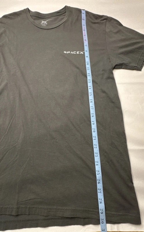 SpaceX (Large) TShirt CRS-6 SES12 Dragon Falcon 9 Rocket Program Satellite gallery