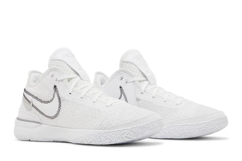 Mens Size 10.5 Nike Zoom LeBron NXXT Gen ‘White’ Basketball Shoes DR8784-101