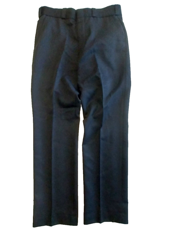 MEN'S ELBECO Classic Tex Trop Polyester Uniform Pant Black SIZE 36R gallery