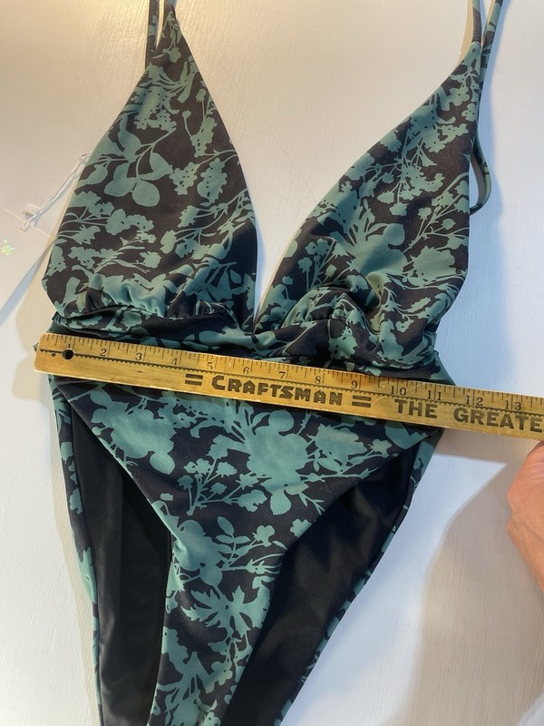 Maaji Jade Safari Reversible One Piece Swimsuit Black Green NWT Size Unknown gallery