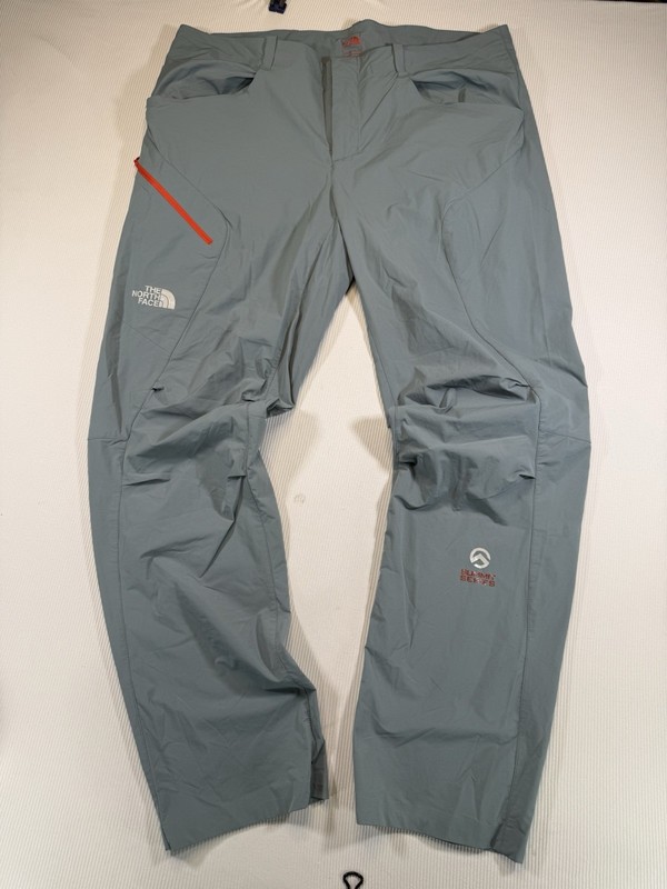 The North Face Summit Series Soft Shell Pants Mens 36R Gray Stretch Hiking