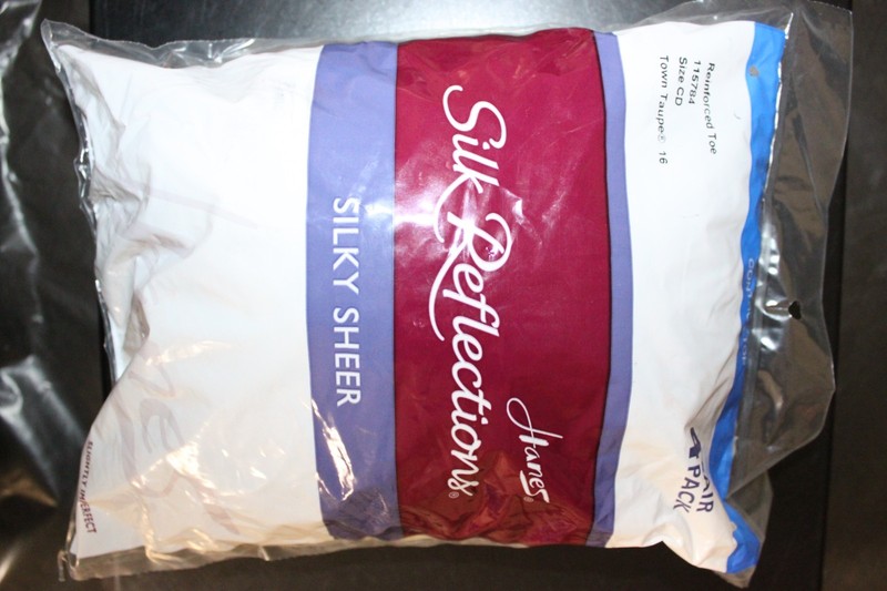 Hanes Silk Reflections Silky Sheer Control Top Sheer Toe 4 PACK CD Taupe 115784