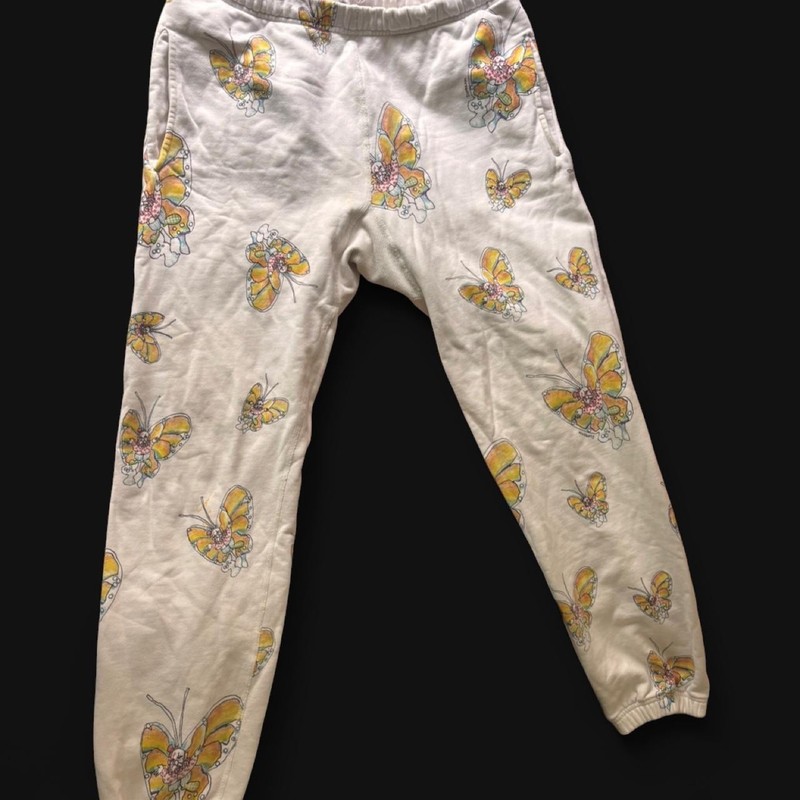Supreme Gonz Butterfly Pants Sweatpants Rare Playboi Carti Mens Size SMALL