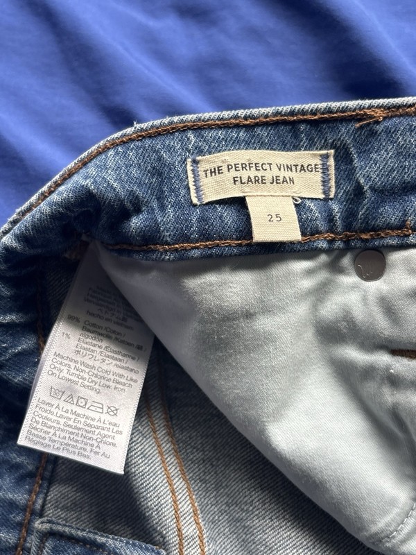 Madewell Womens The Perfect Vintage flare Jean sz 25 gallery