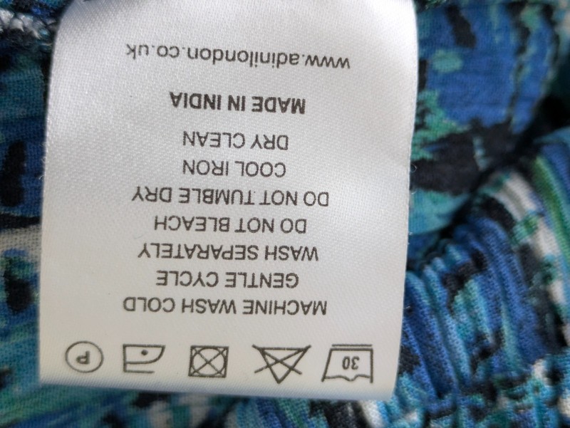 Adini Maxi Dress Round Swoop Neck Size LARGE (see measures below) gallery