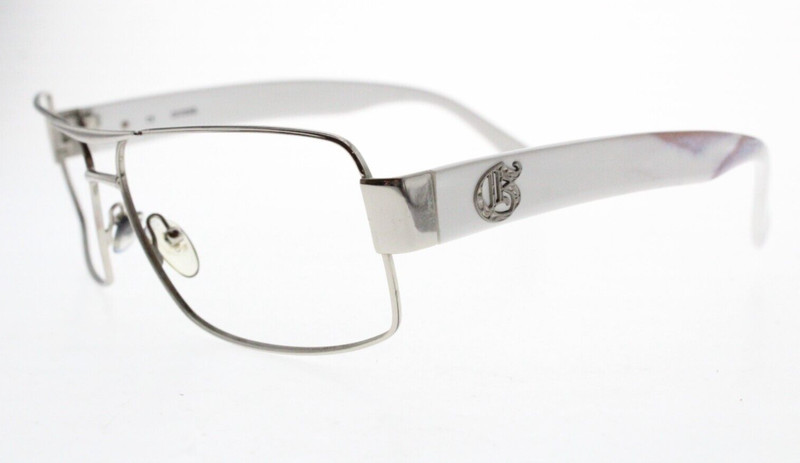 Authentic Guess GU6671 WHT-3 Marble Silver Frames 61/14-140 mm