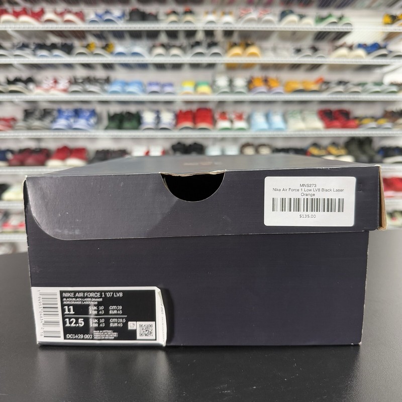 Nike Air Force 1 Low 07 LV8 Cut-Out Black DC1429-002 Men’s Size 11 gallery