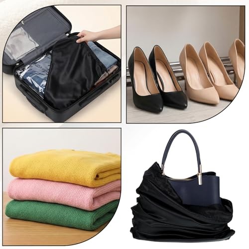 2 Pcs Dust Bags for Purses, Purse Dust Bags Shoe Storage Bag with Drawstring gallery