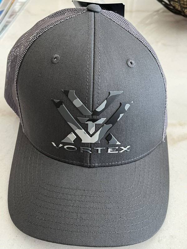 Vortex SnapBack Mesh Trucker Hat Cap Green with Camo Logo