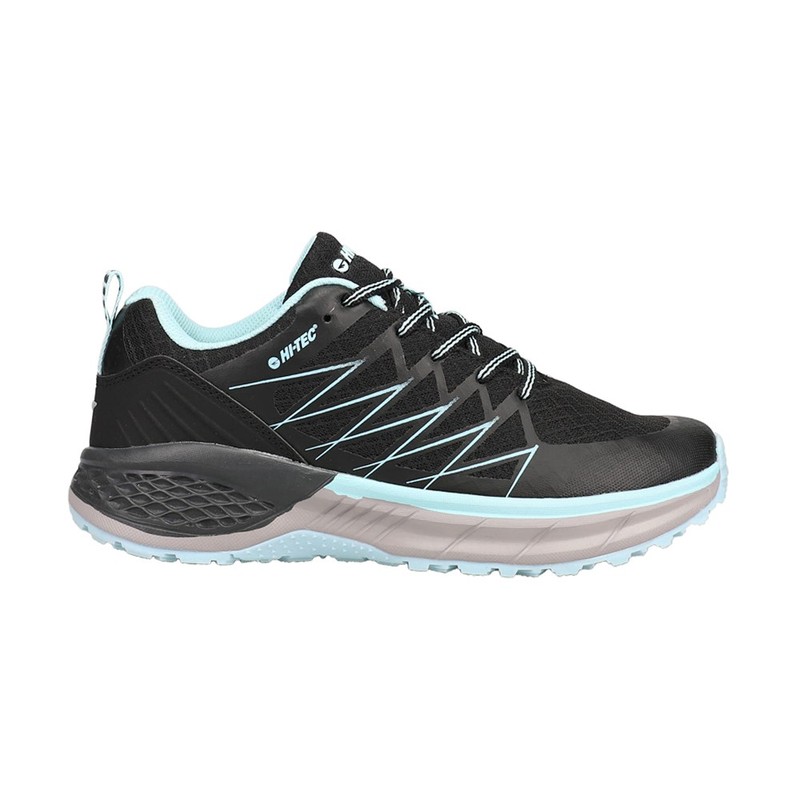 Hi-Tec Trail Destroyer Low Trail Running Womens Black, Blue Sneakers Athletic S