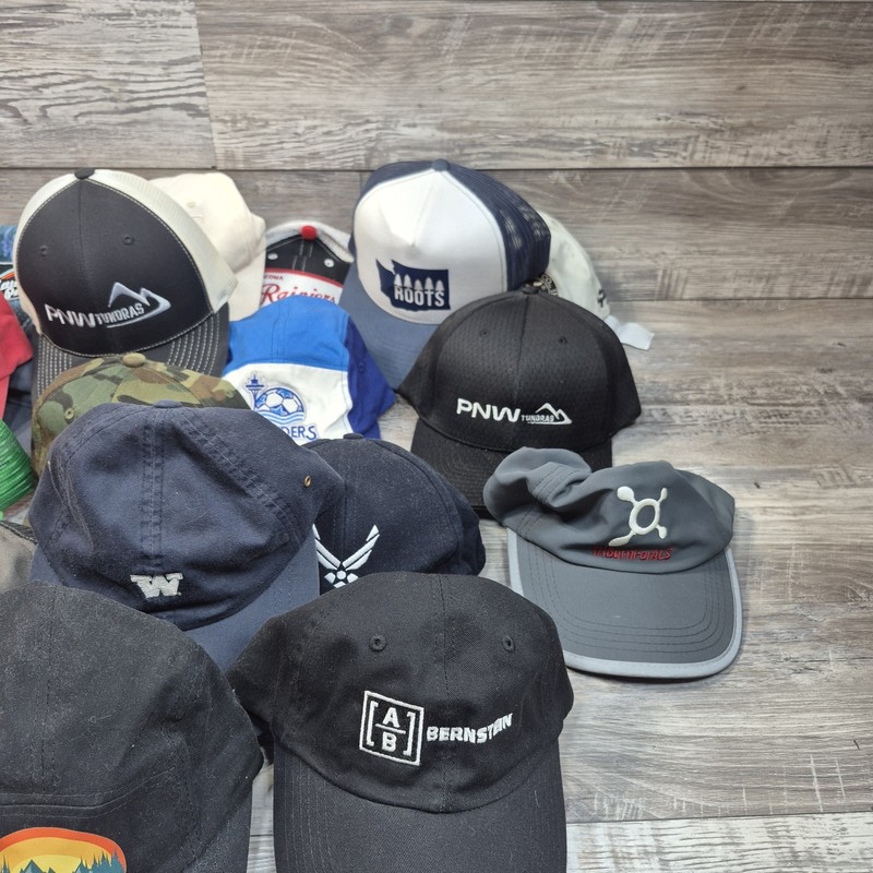 Hat Bundle 26 Hats Different Brands Fitted Snapback Trucker Relaxed Lot 824 gallery
