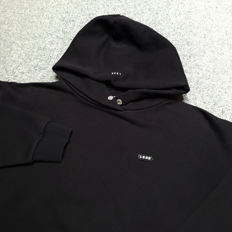 LSKD Hoodie Men Women Small Black Capsule Sweatshirt Sweater Oversized Adult