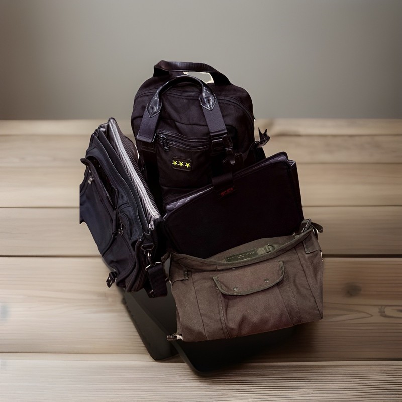 TUMI ALPHA BRAVO SET TRAVEL BACKPACK (2238ODH) &MESSENGER (26071D4) 2xBONUS gallery