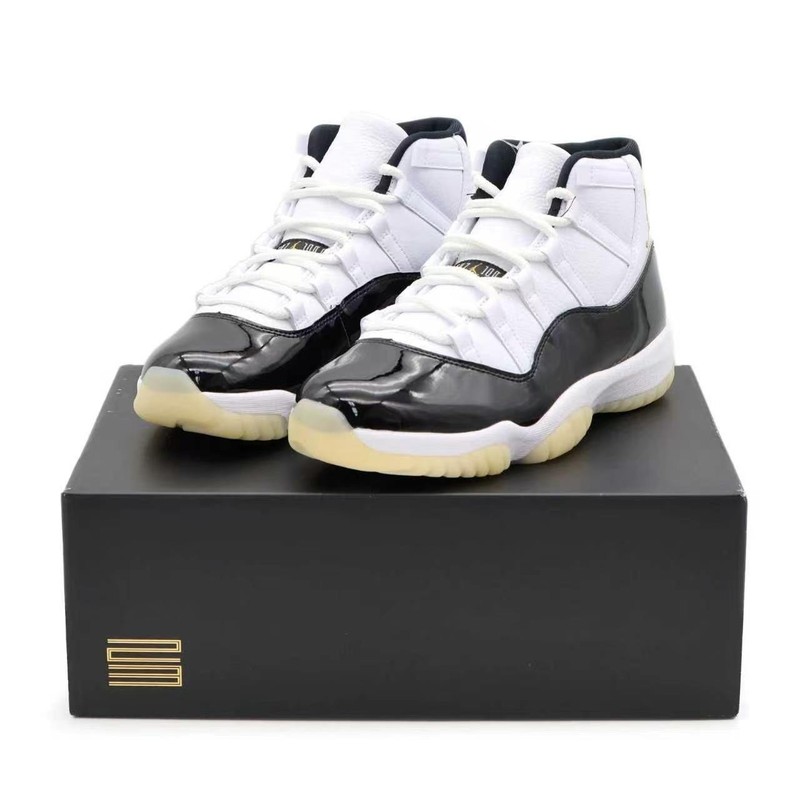 Nike Air Jordan 11 Retro DMP Gratitude CT8012-170 White Black Sneakers