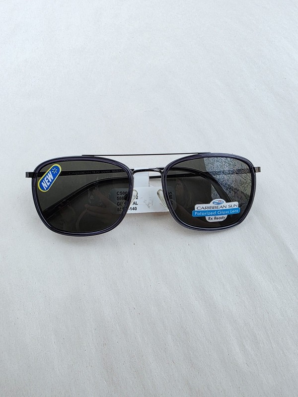 🕶️✨ Caribbean Sun CS0066M Polarized Sunglasses – NEW | RX Ready! MSRP $82 ✨🕶️ gallery