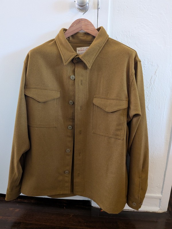 Filson jacket Jac-Shirt Dark Tan XL
