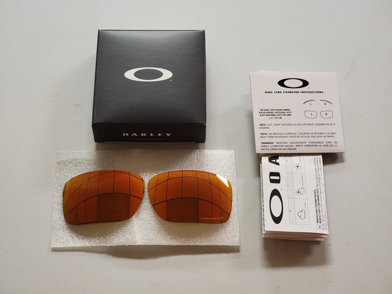 Oakley Turbine Replacement Lenses Kit Prizm Ruby Polarized NIB