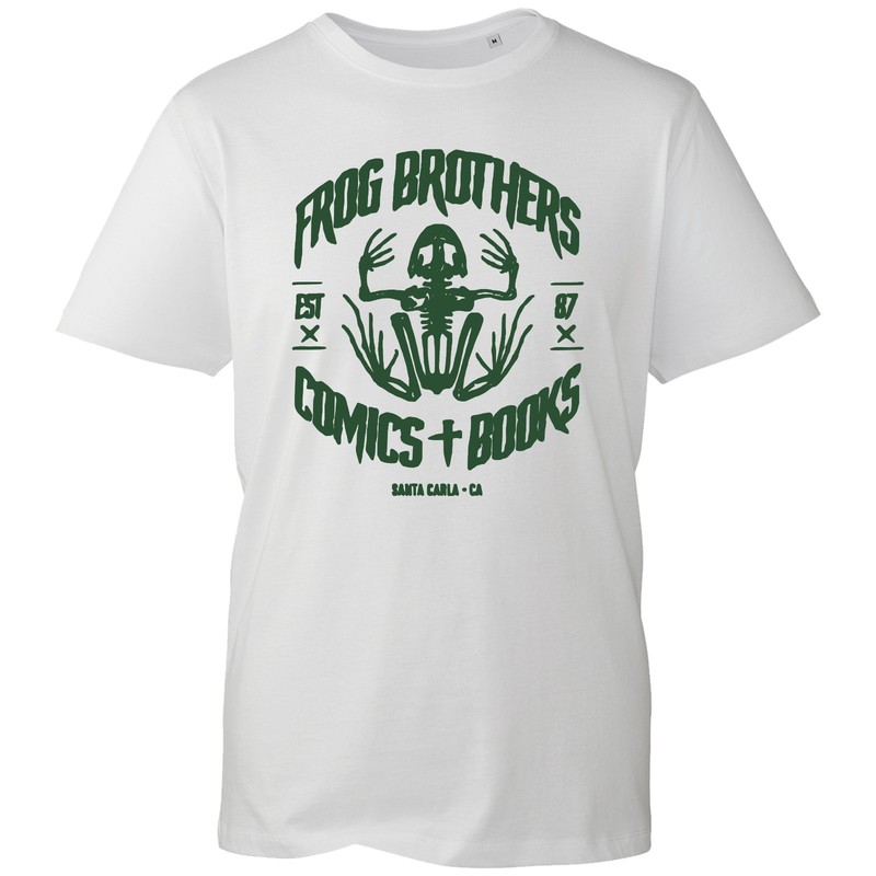 Frog Brothers Comics Books T-shirt TV Film Merch Geek Top Unisex Gift Tee
