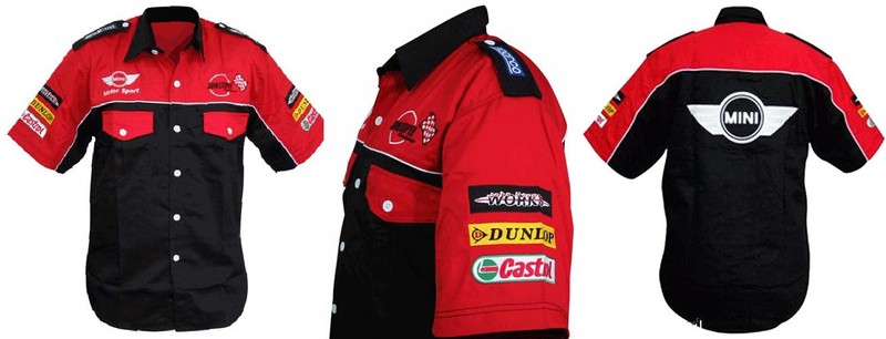 Mini Cooper Pit Crew Shirt S-M-L-XL-XXL-XL-4XL-5XL-6XL or 7XL